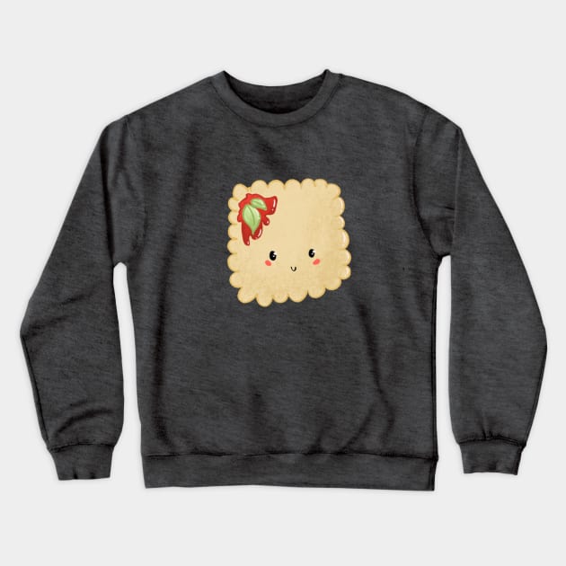 Cute ravioli pasta Crewneck Sweatshirt by Mydrawingsz